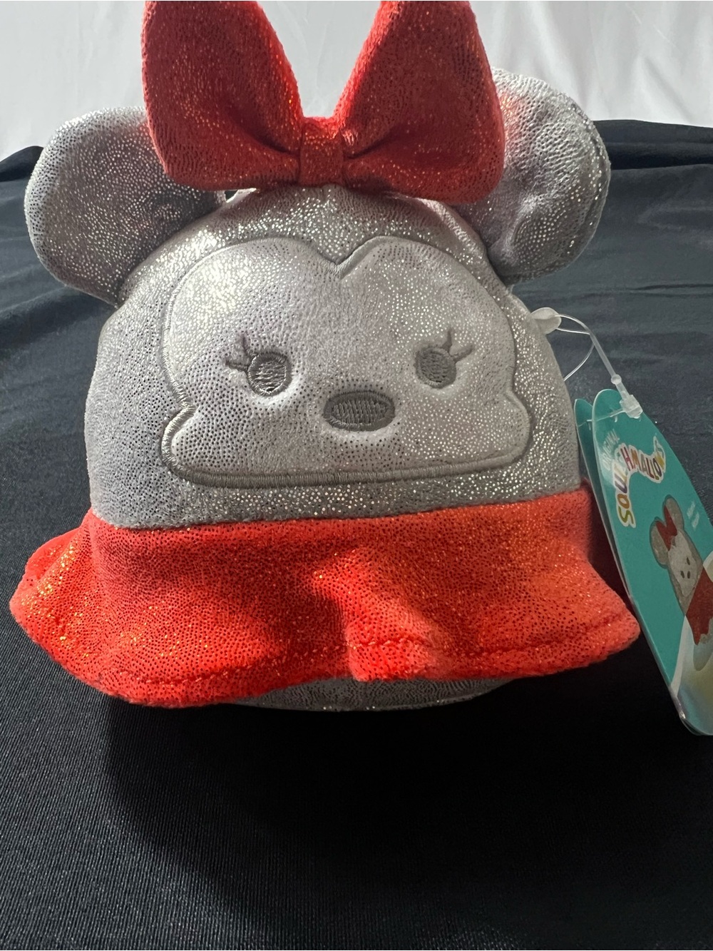 Squishmallows Disney 100 Glittery 5” Minnie Mouse